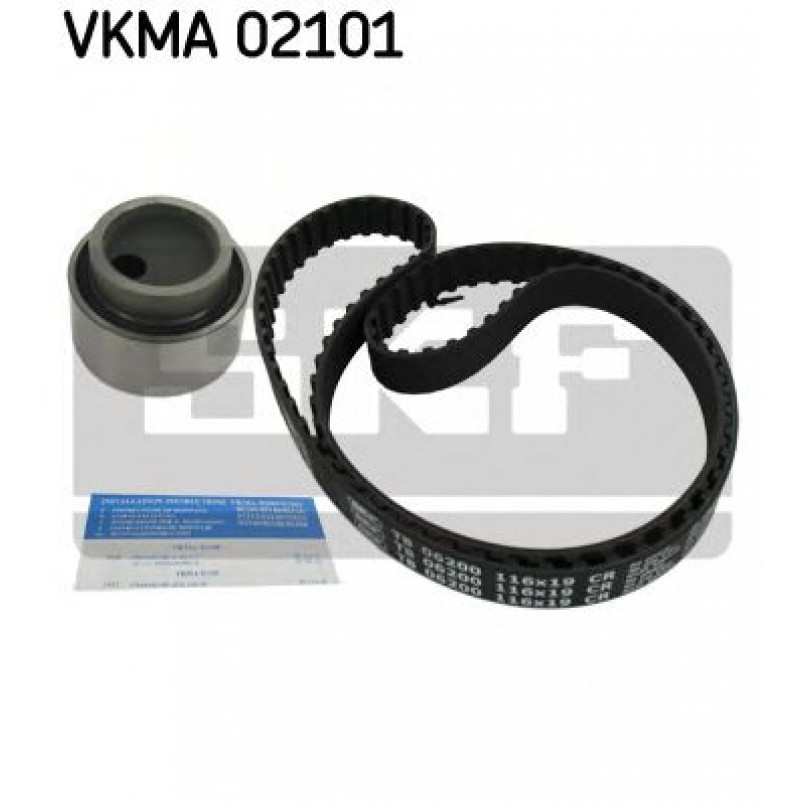 VKMA 02101 SKF Комплект (ремінь+ролики)